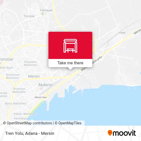 Tren Yolu map