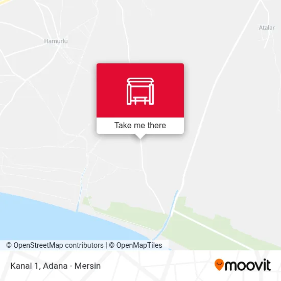 Kanal  1 map