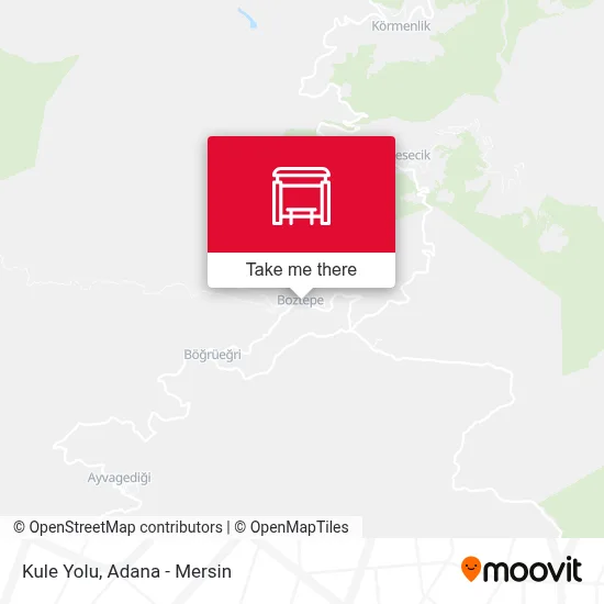 Kule Yolu map