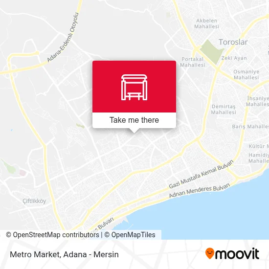 Metro Market map