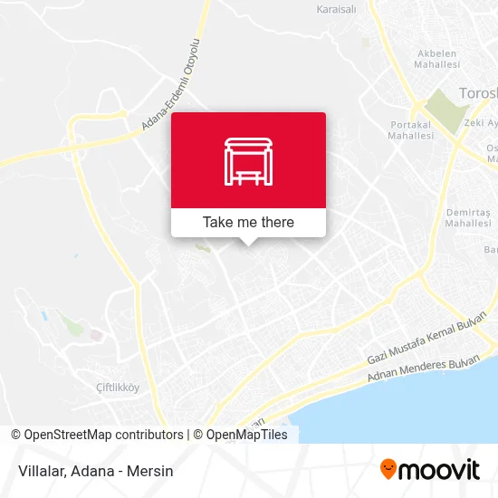 Villalar map