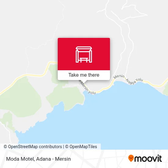 Moda Motel map