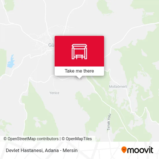 Devlet Hastanesi map