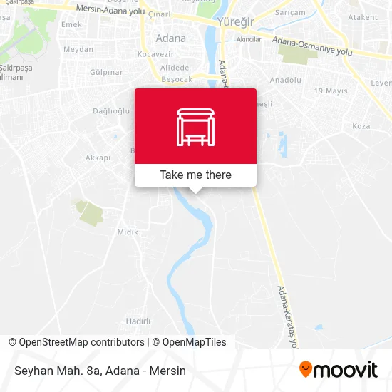 Seyhan Mah. 8a map