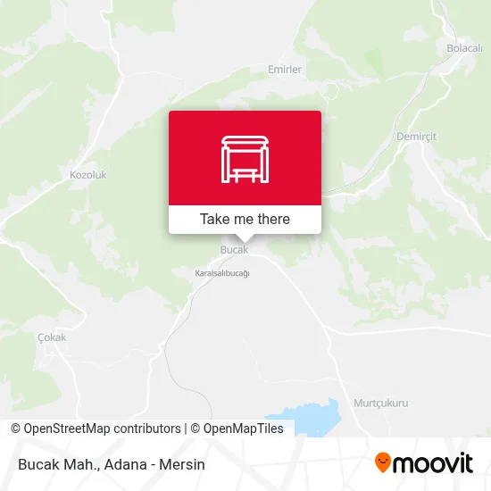 Bucak Mah. map
