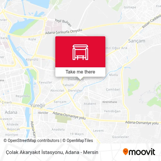 Çolak Akaryakıt İstasyonu map