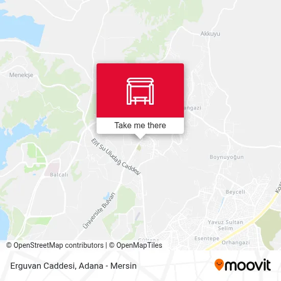 Erguvan Caddesi map