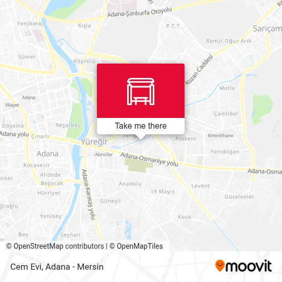 Cem Evi map