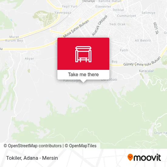 Tokiler map