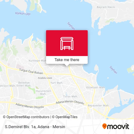 S.Demirel Blv. 1a map