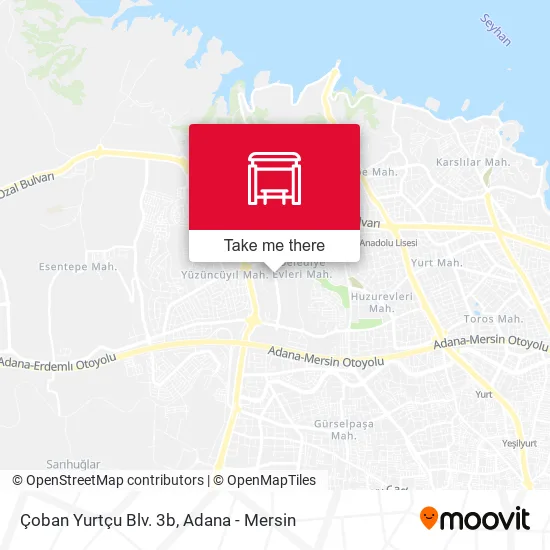 Çoban Yurtçu Blv. 3b map