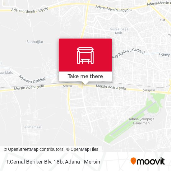 T.Cemal Beriker Blv. 18b map