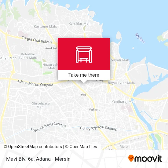 Mavi Blv. 6a map