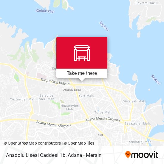 Anadolu Lisesi Caddesi 1b map
