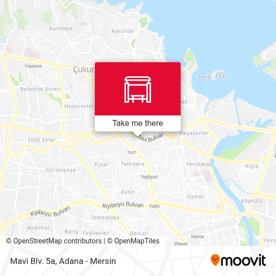 Mavi Blv. 5a map