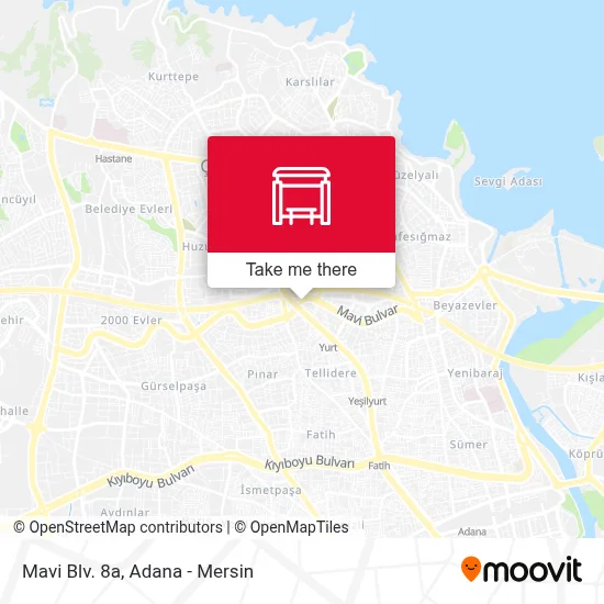 Mavi Blv. 8a map