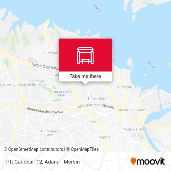 Ptt Caddesi -12 map
