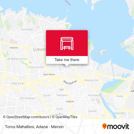 Toros Mahallesi map