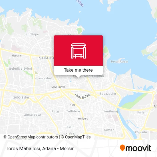 Toros Mahallesi map