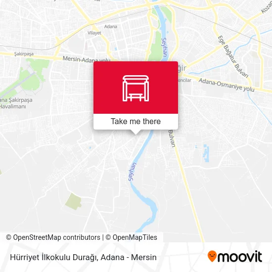 Hürriyet İlkokulu Durağı map