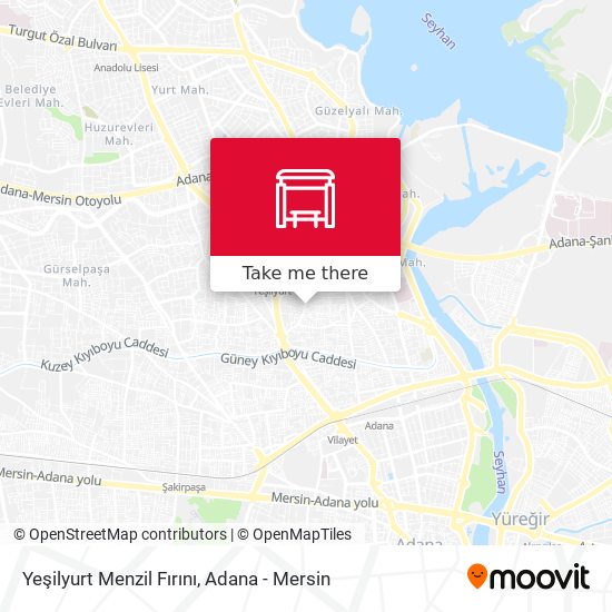 Yeşilyurt Menzil Fırını map