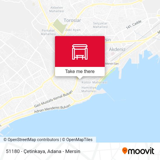 51180 - Çetinkaya map