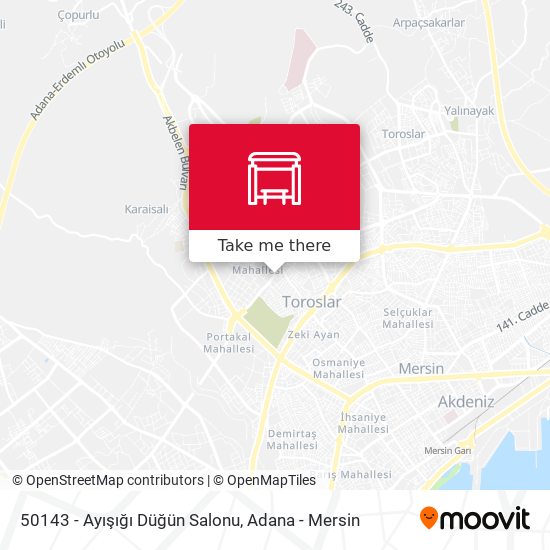 50143 - Ayışığı Düğün Salonu map