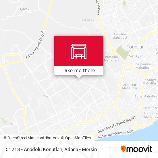 51218 - Anadolu Konutları map