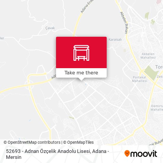 52693 - Adnan Özçelik Anadolu Lisesi map