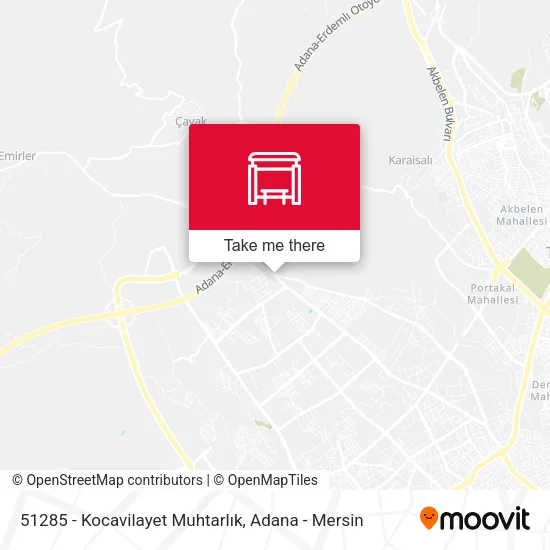 51285 - Kocavilayet Muhtarlık map