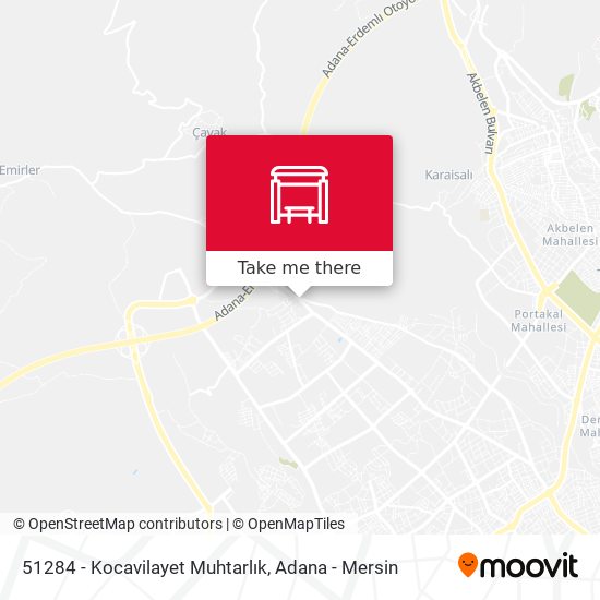 51284 - Kocavilayet Muhtarlık map