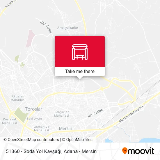 51860 - Soda Yol Kavşağı map