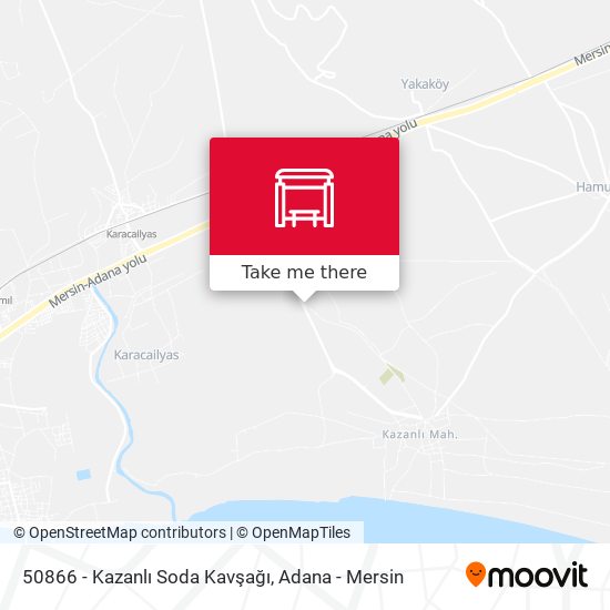 50866 - Kazanlı Soda Kavşağı map
