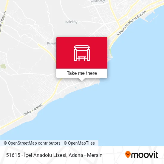 51615 - İçel Anadolu Lisesi map