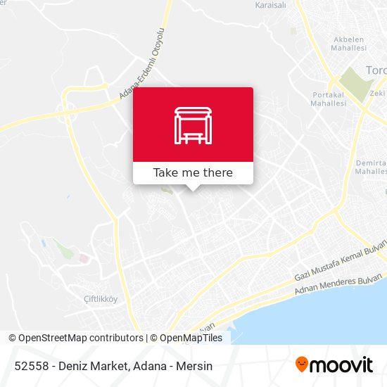 52558 - Deniz Market map