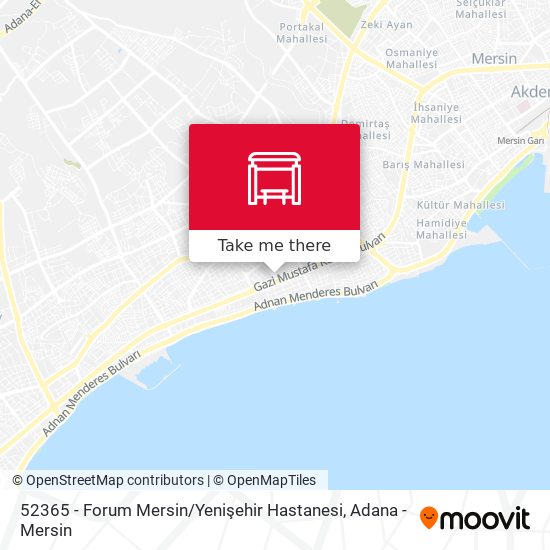 52365 - Forum Mersin / Yenişehir Hastanesi map