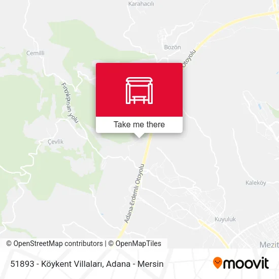 51893 - Köykent Villaları map