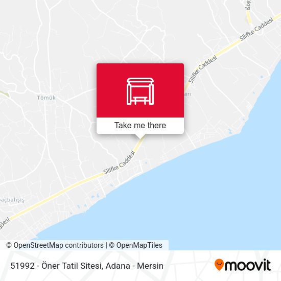 51992 - Öner Tatil Sitesi map
