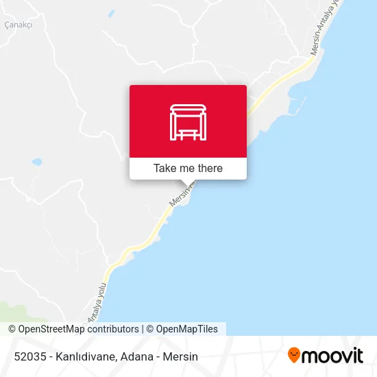 52035 - Kanlıdivane map