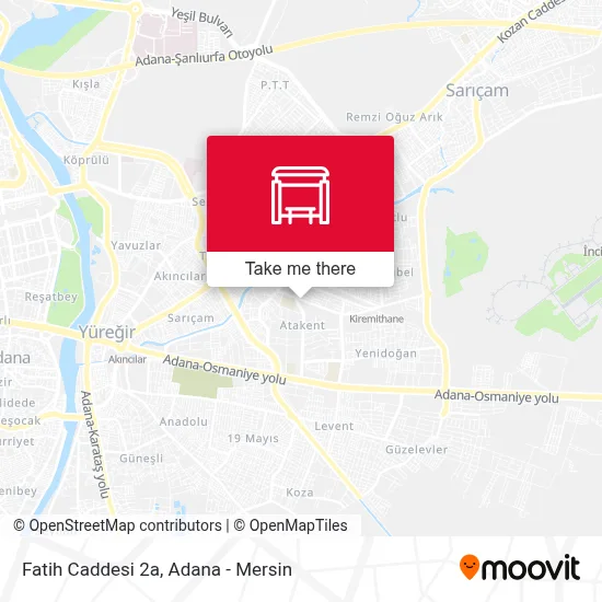 Fatih Caddesi 2a map