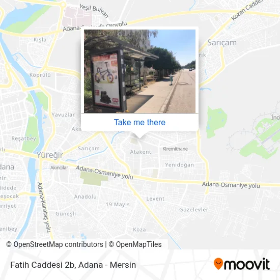 Fatih Caddesi 2b map