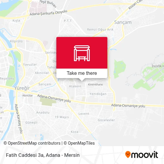 Fatih Caddesi 3a map