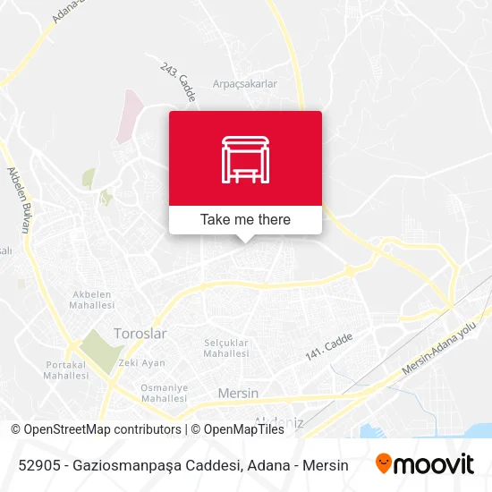 52905 - Gaziosmanpaşa Caddesi map