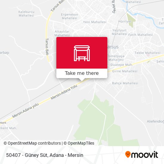 50407 - Güney Süt map