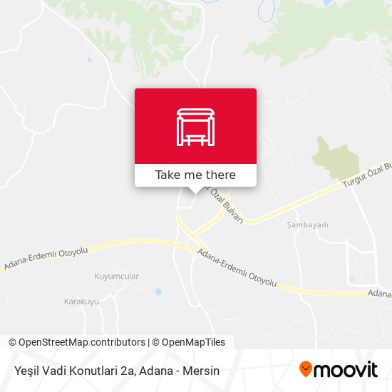 Yeşil Vadi Konutlari 2a map