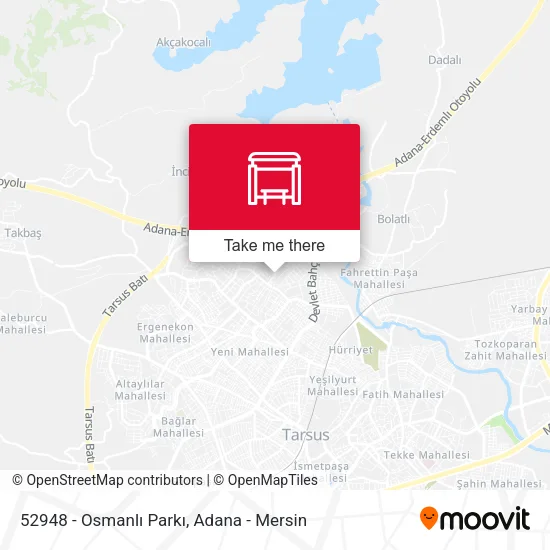 52948 - Osmanlı Parkı map