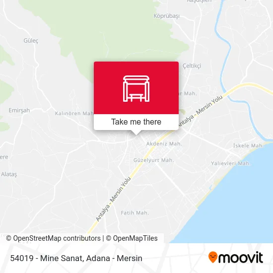 54019 - Mine Sanat map