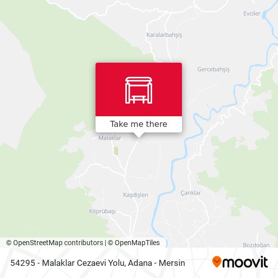 54295 - Malaklar Cezaevi Yolu map
