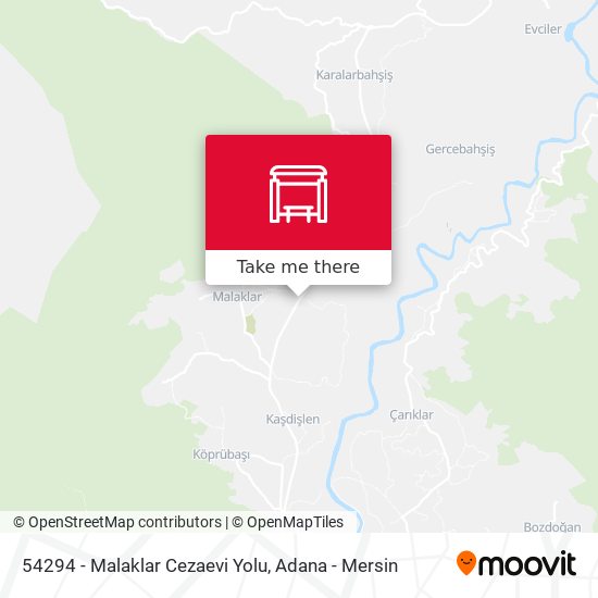 54294 - Malaklar Cezaevi Yolu map
