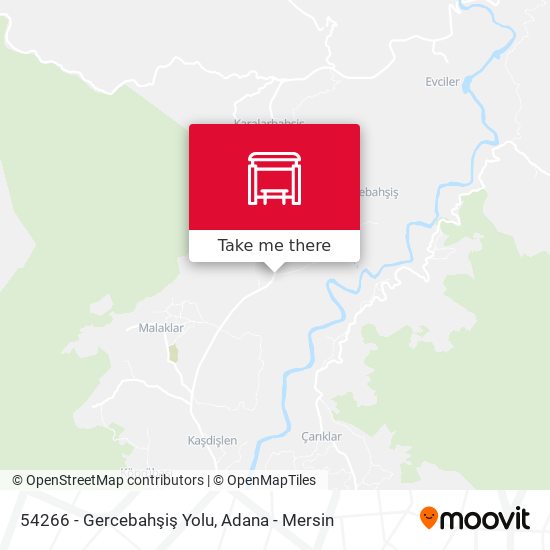 54266 - Gercebahşiş Yolu map